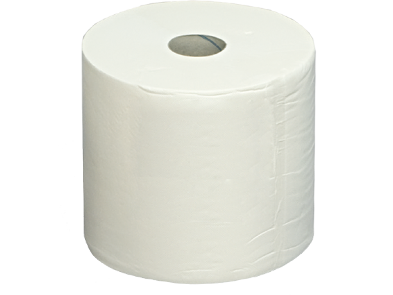 Putzpapier weiß 2-lagig, 2 Rollen