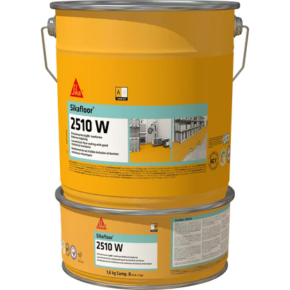 Roll-Beschichtungsset 60 m² incl. Werkzeugset Sikafloor - 2510 W