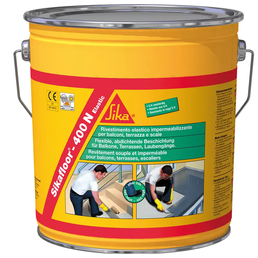 Sikafloor®-400 N Elastic 18 kg Balkon/Terrassenbeschichtung